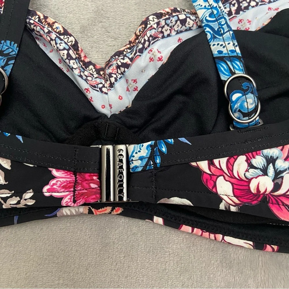 New! Seafolly water garden floral DD cup bralette bikini top 21595 - Picture 7 of 10